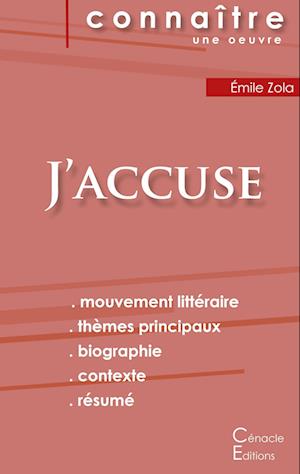 Fiche de lecture J'accuse de Zola (Analyse littéraire de référence et résumé complet)