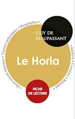 Fiche de lecture Le Horla (Étude intégrale)