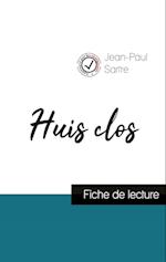 Huis clos de Jean-Paul Sartre (fiche de lecture et analyse complète de l'oeuvre)