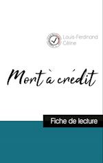 Mort à crédit de Louis-Ferdinand Céline (fiche de lecture et analyse complète de l'oeuvre)