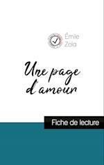 Une page d'amour de Émile Zola (fiche de lecture et analyse complète de l'oeuvre)