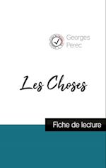 Les Choses de Georges Perec (fiche de lecture et analyse complete de l'oeuvre)