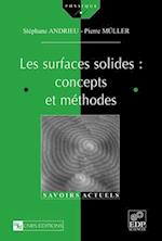 Les surfaces solides : concepts et méthodes