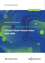 Chinese Plants Names Index 2000-2009