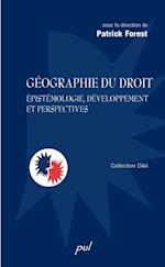 Géographie du droit : Épistémologie, développement et...