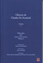 Oeuvres de Charles De Koninck 1 volume 2