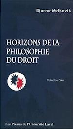 Horizons de la philosophie dudroit