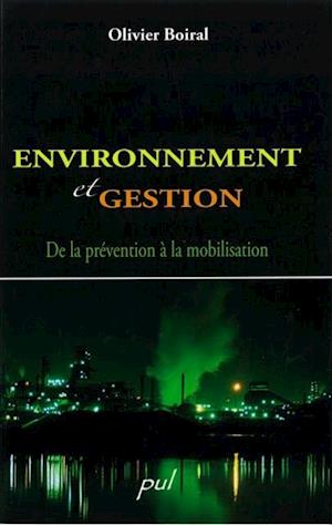 Environnement et gestion: de la prévention de la...