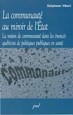 Communauté au miroir de l''état