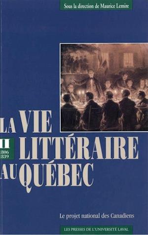 La vie littéraire au Québec