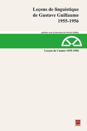 Leçons de linguistique de Gustave Guillaume 1955-1956 23