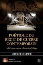 Poétique du récit de guerre contemporain.