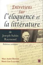 Entretiens sur l’éloquence et la littérature