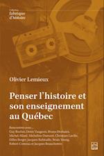 Penser l’histoire et son enseignement au Québec
