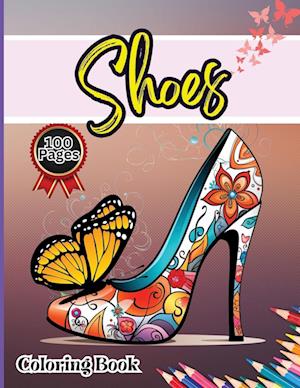 Shoes Coloring Book