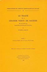 Le Traite de la Grande Vertu de Sagesse de Nagarjuna. T. V, Chap. XLIX-LII, Et Chap. XX (2e Serie)