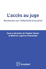 L''accès au juge