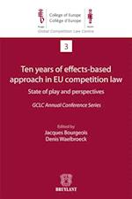 Ten years of effects- Based approach in EU competition law