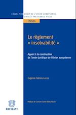 Le règlement "insolvabilité"