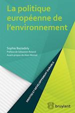 La politique européenne de l''environnement