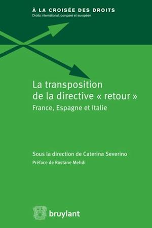 La transposition de la "directive retour"