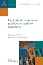 Contrats de commande publique et activité accessoire