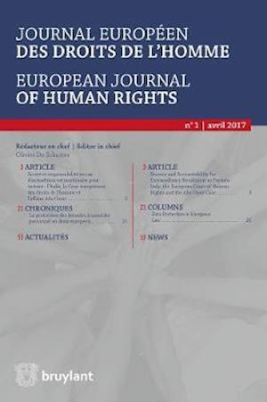 Journal européen des droits de l'homme / European Journal of Human Rights 2017/1