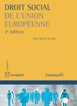 Droit social de l''Union européenne