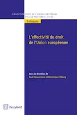 L''effectivité du droit de l''Union européenne