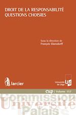 Droit de la responsabilité - Questions choisies