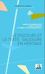 Le discours et le texte : Saussure en héritage