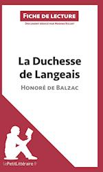 Analyse : La Duchesse de Langeais d'Honoré de Balzac  (analyse complète de l'oeuvre et résumé)