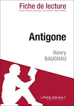 Antigone de Henry Bauchau (Fiche de lecture)