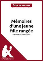 Mémoires d''une jeune fille rangée de Simone de Beauvoir (Fiche de lecture)