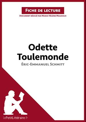 Odette Toulemonde d''Éric-Emmanuel Schmitt (Fiche de lecture)