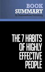Summary: The 7 Habits of Highly Effective People