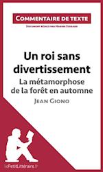 Un roi sans divertissement - La métamorphose de la forêt en automne - Jean Giono (Commentaire de texte)