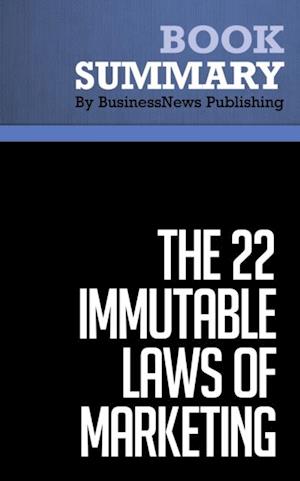 Summary: The 22 Immutable Laws of Marketing