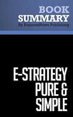 Summary: e-Strategy Pure & Simple