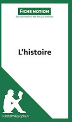 L'histoire (Fiche notion)