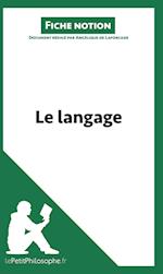 Le langage (Fiche notion)