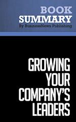 Summary: Growing Your Company's Leaders