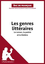 Les genres littéraires - Le roman, la poésie et le théâtre (Bac de français))