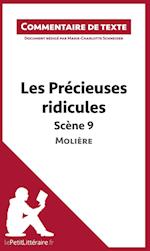 Commentaire composé : Les Précieuses ridicules de Molière - Scène 9
