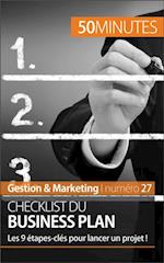 Checklist du business plan