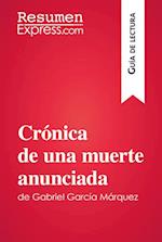 Crónica de una muerte anunciada de Gabriel García Márquez (Guía de lectura)
