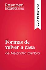 Formas de volver a casa de Alejandro Zambra (Guía de lectura)