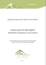 Langage et musique