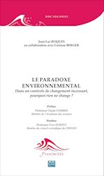 Le paradoxe environnemental