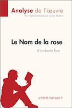 Le Nom de la rose d''Umberto Eco (Analyse de l''œuvre)